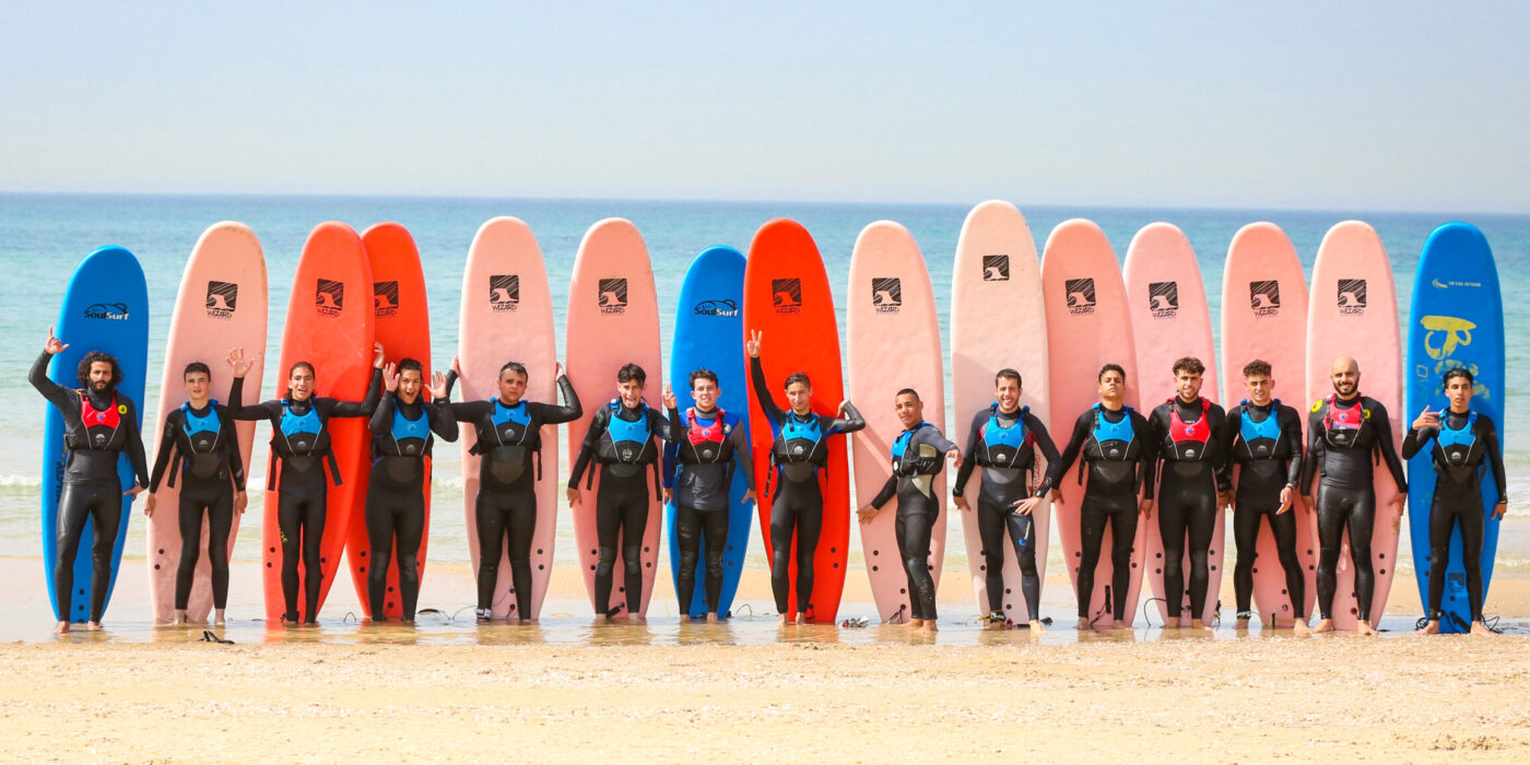 בוגרי קורס גלישה של כפר זוהרים