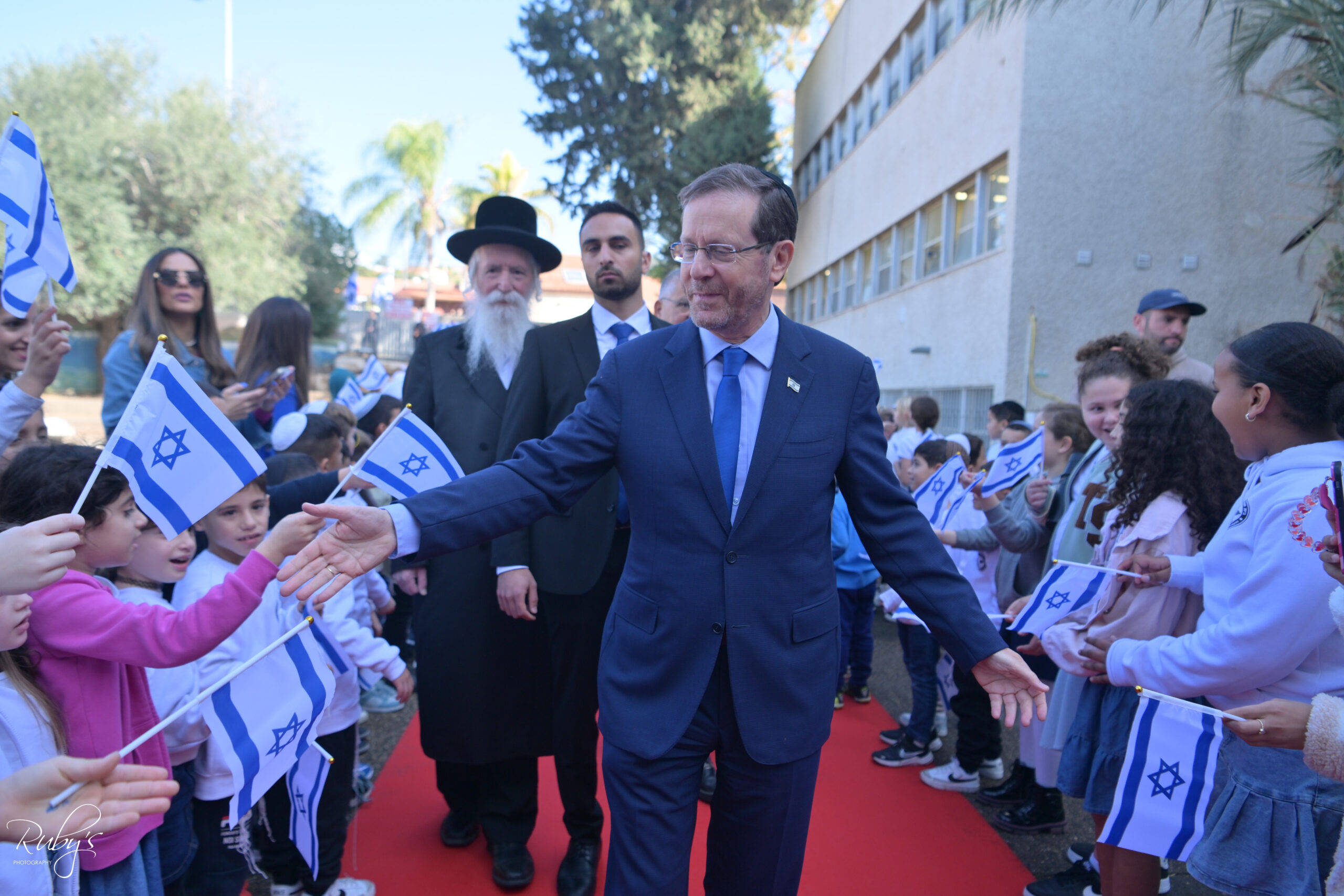 ביקור נשיא המדינה במגדל אור